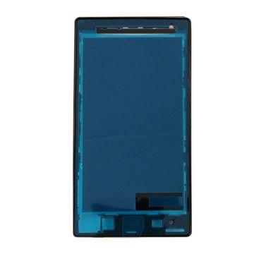 Sony Xperia Z1 Ram med Självhäftande tejp - Svart