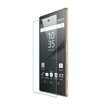 Skärmskydd Sony Xperia Z5 Premium - Härdat Glas 0.33mm (miljö)- G-SP.se