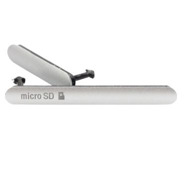 Sony Xperia Z3 USB + Micro SD Lucka - Vit- G-SP.se