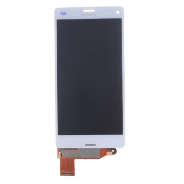 Sony Xperia Z3 Compact Skärm med LCD Display Original - Vit- G-SP.se