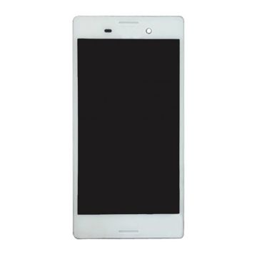 Sony Xperia M4 Aqua Skärm med LCD Display + Ram - Vit- G-SP.se