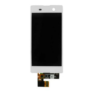 Sony Xperia M5 Skärm med LCD Display - Vit- G-SP.se