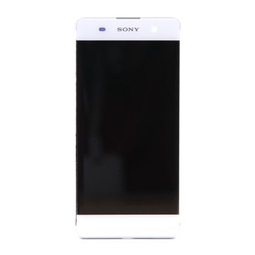 Sony Xperia XA Skärm med LCD Display + Ram - Vit- G-SP.se
