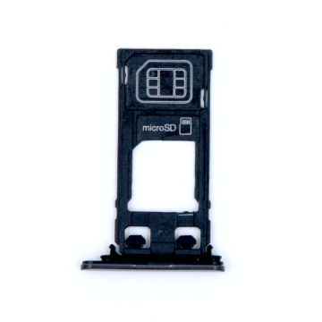 Sony Xperia X Performance SD/Simkortshållare - Svart- G-SP.se