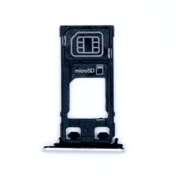 Sony Xperia X Performance SD/Simkortshållare - Vit- G-SP.se