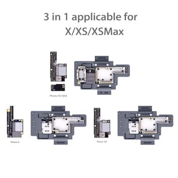 iSocket 3-i-1 Moderkort Fixtur - Apple iPhone X/XS/XS Max- G-SP.se