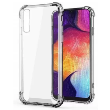 Stöttåligt Skal Samsung A50 - Transparent- G-SP.se