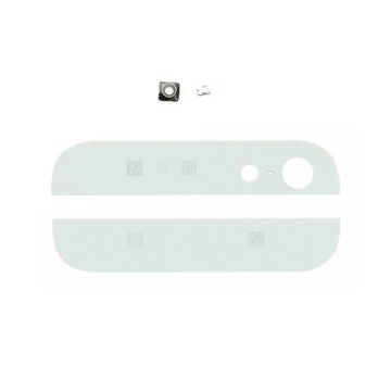 iPhone 5/5S Nedre och Övre Ramglas - Vit- G-SP.se