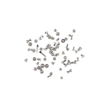 iPhone XR Komplett Skruvset - Silver- G-SP.se