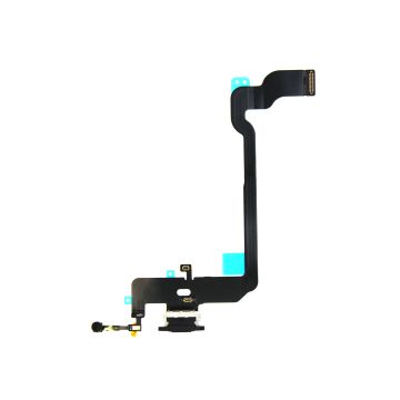iPhone XS Laddkontakt Flexkabel - Svart- G-SP.se